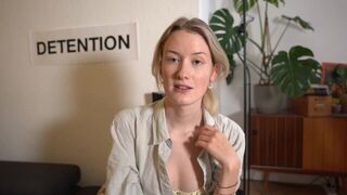 Seductive Teacher Gives You a Detention ASMR - porn video