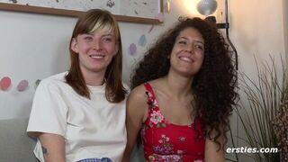 Amateur Lesbian Couple Engage In Hot Lesbian Sex With Dildos - porn video