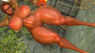 Skyrim SE THICC Gatita Addiction - porn video